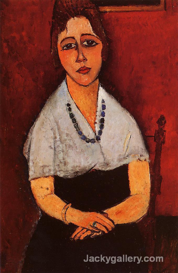 Elena Picard by Amedeo Modigliani paintings reproduction